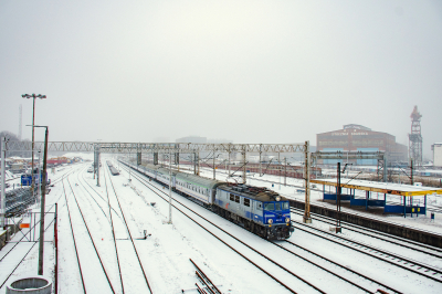 PKP Intercity EP07 312  in Kolejowa