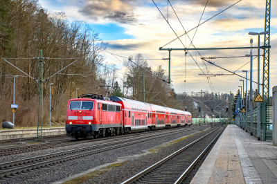 DB Regio 111 159 in Reichertshausen (Ilm)
