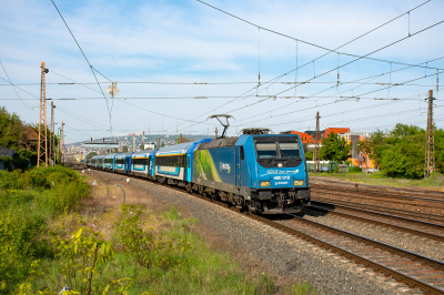 480 010 MÁV-START  Freie Strecke  Großhaarbach  Railwayfans