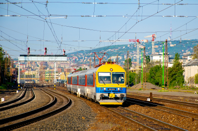 MÁV-Nosztalgia 434 003 in Vágány utca