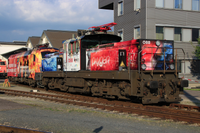 ÖBB 1063 038 in TS Werk Linz