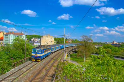 České dráhy 362 130 in Großhaarbach