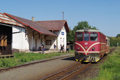 České dráhy 705 913 in Bohušov