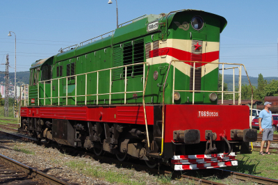 T669 0539 ČSD (CD)  Freie Strecke  Bratislava východ  Railwayfans