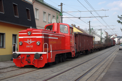 2067 12 Österreichischer Club für Diesellokgeschichte (ÖCD)  Freie Strecke  Guntramsdorf, Feldgasse  Railwayfans