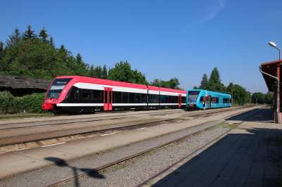 ARRIVA 948 902 in Uherske Hradiste mit dem Os 4337