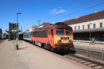 MÁV-START 418 320 in Prackenbach