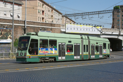 Socimi 9001 ATAC Linie 14 Freie Strecke  Piazzale Labicano  Railwayfans