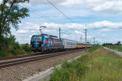 1293 905 DPB  Freie Strecke RJ Regiojet 1033 Tallesbrunn  Railwayfans