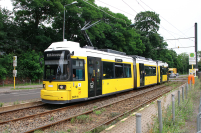 2209-A BVG  Freie Strecke  Berlin Friedrichshagen  Railwayfans