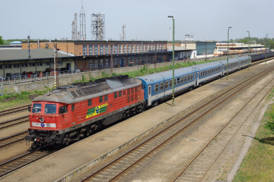 GYSEV 651 003 in Répcelak mit dem IC922