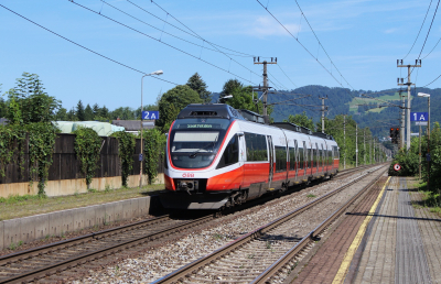 ÖBB 4024 003 in Salzburg Süd mit dem SB 25713