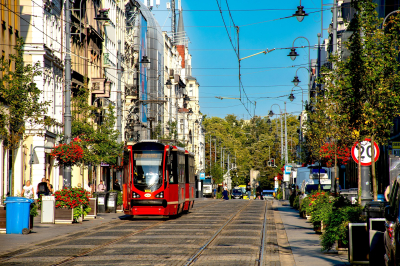 707 Tramwaje Śląskie  Freie Strecke 7 Rynek  Railwayfans