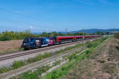 1116 208 ÖBB  Freie Strecke  Großhaarbach  Railwayfans