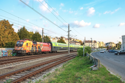 ÖBB 1116 048 in Großhaarbach