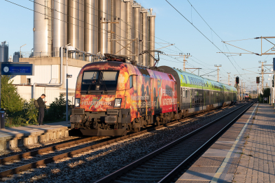 1016 048 ÖBB  Freie Strecke  Mannswörth  Railwayfans