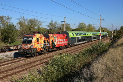 ÖBB 1016 048 in Prackenbach mit dem CAT 9050