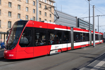 Verkehrsbetriebe AG Nürnberg 2014 in Königstorpassage