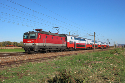 ÖBB 1144 277 in Langenlebarn - Oberaigen