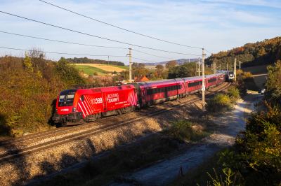 ÖBB 1116 251 in Pengersdorf mit dem RJ 744