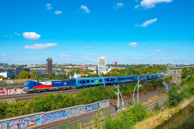 383 001 CD Cargo  Freie Strecke  cyklostezka Staré spojení  Railwayfans