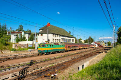 163 109 ZSSK  Štrba  Bahnhofsbild  Railwayfans