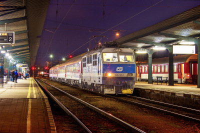 150 210 České dráhy  Žilina  Bahnhofsbild  Railwayfans