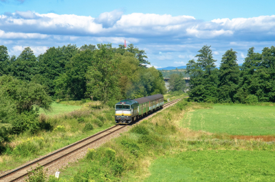 ZSSK 754 055 in Vígľaš