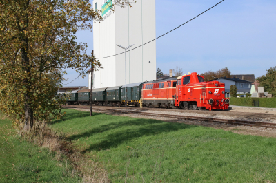 2067 100 NLB  Langau R 16971 Bahnhofsbild  Railwayfans