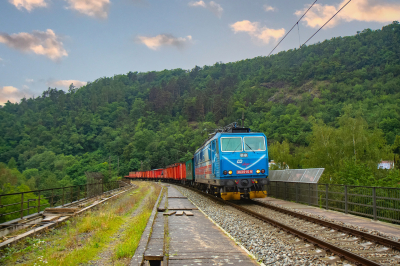 363 015 CD Cargo  Freie Strecke  Modřanská  Railwayfans