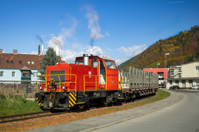 382.01 VOEST Werksbahn Voestalpine Bruck an der Mur Freie Strecke  Wiener Vorstadt  Railwayfans