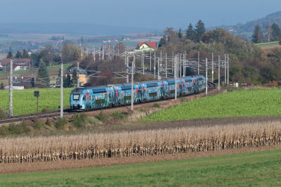 4010 128 Westbahn  Freie Strecke WB 915 Schönfeld  Railwayfans