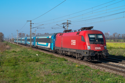 1116 134 ÖBB  Freie Strecke  Gramatneusiedl  Railwayfans