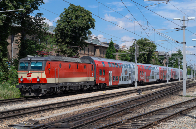 1144 117 ÖBB  Wien Meidling  Bahnhofsbild  Railwayfans