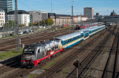 183 001 ALEX  München Hbf (Hackerbrücke)  Bahnhofsbild  Railwayfans