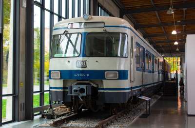 420 002 DB  Freie Strecke  Deutsches Museum München, Verkehrsmuseum  Railwayfans