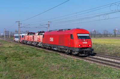 2016 100 ÖBB  Freie Strecke  Himberg  Railwayfans