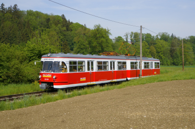 Stern & Hafferl ET 22 333 in Vorchdorf mit dem Sonderzug