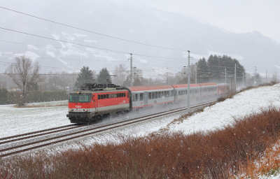 ÖBB 1142 638 in Au bei Gaishorn am See mit dem D 502