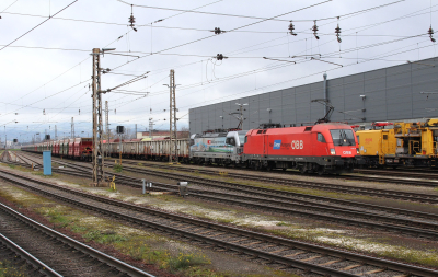 ÖBB 1116 014 in Wahringer Bahnhof Voestalpine