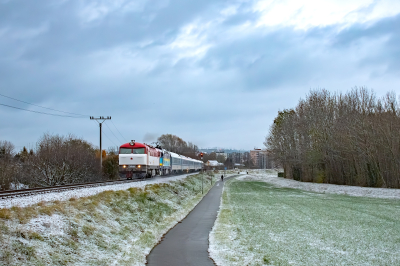 České dráhy 751 001 in Na Vyhlídce