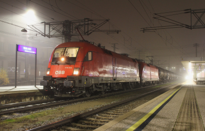 1116 044 ÖBB Westbahn Wels Hbf  Bahnhofsbild  Railwayfans