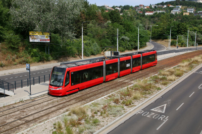 Dopravný podnik Bratislava 7421 in Bratislava Botanicka zahrada