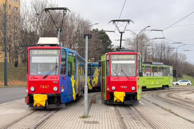 Dopravný podnik Bratislava 7947 in Bratislava Pri krizi