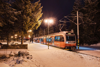 ZSSK 495 952 in Štrbské Pleso