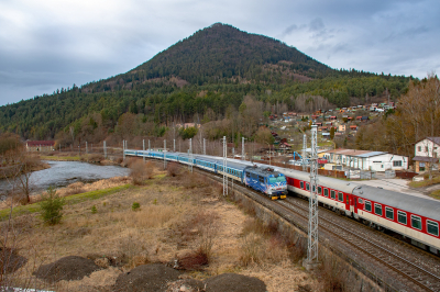 České dráhy 151 006 in Likavka