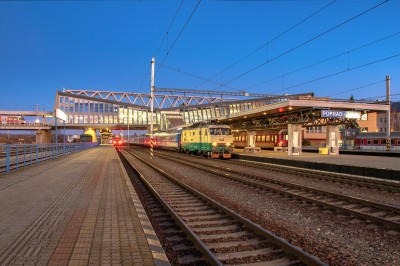 České dráhy 151 023 in Deutschendorf