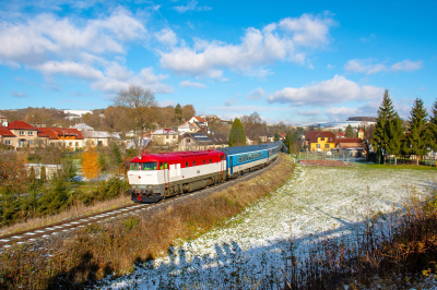 České dráhy 751 001 in Polichno