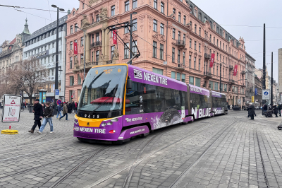 DPP 9415 in Praha Vaclavske namesti