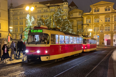 DPP 8567 in Praha Malostranske namesti